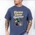 Please Chew Quieter Introvert Duck Lover Men's Comfort Colors T-Shirt Blue Jean