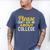 Please Don't Ask Me About College Graduation Tee T-Shirt Men's Comfort Colors T-Shirt Blue Jean