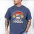 Please Be Patient With Me I'm From The 1900s Floppy Disk Premium Tri-Blend Men's Comfort Colors T-Shirt Blue Jean