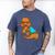 Poodle I Love Dad Tattoo Apparel Dog Dad Dads For Men Women Men's Comfort Colors T-Shirt Blue Jean