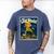 Poster Of Movie Adaptation Of Sir Arthur Conan Doyle Book Men's Comfort Colors T-Shirt Blue Jean