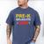 Pre-K Graduate Grad 2018 Graduation Shirt Men's Comfort Colors T-Shirt Blue Jean