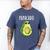 Pregnancy Announcement Shirts Men Dad Papacado Men's Comfort Colors T-Shirt Blue Jean