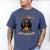 Pretty Educated African American Graduation Class 2024 Men's Comfort Colors T-Shirt Blue Jean