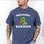Professional Bookworm Reading Lover Cute Worm Glasses Book Men's Comfort Colors T-Shirt Blue Jean