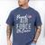 Proud Air Force Cousin US Air Force Graduation Cousin Tee Men's Comfort Colors T-Shirt Blue Jean