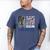 Proud Army Dad Soldier Son Patriotic Veterens Men's Comfort Colors T-Shirt Blue Jean
