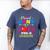 Proud Aunt Of 2023 Pre-K Graduate Senior Graduation Matching Men's Comfort Colors T-Shirt Blue Jean