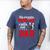 Proud Bowling Dad Of A Bowler Dad Bowling Father Men's Comfort Colors T-Shirt Blue Jean