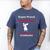 Proud Boyfriend Of 2018 Graduate Dabbing Graduation Men's Comfort Colors T-Shirt Blue Jean