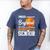 Proud Boyfriend Of A 2025 Senior Graduation Basketball Men's Comfort Colors T-Shirt Blue Jean
