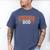 Proud Cheer Dad My Favorite Cheerleader Calls Me Dad Orange Men's Comfort Colors T-Shirt Blue Jean