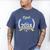 Proud Dad Of A 2018 Graduate Shirt Graduation Grad Men's Comfort Colors T-Shirt Blue Jean