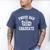 Proud Dad Of A 2024 Graduate Grad Class Of 2024 Graduation Men's Comfort Colors T-Shirt Blue Jean