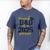 Proud Dad Of a 2025 Senior Graduation Men's Comfort Colors T-Shirt Blue Jean
