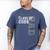 Proud Dad Of A 2026 Graduate Grad Senior Father Graduation Men's Comfort Colors T-Shirt Blue Jean