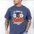 Proud Dad Of A 2026 Senior Basketball Graduation Men's Comfort Colors T-Shirt Blue Jean