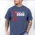 Proud Dad Of Class Of 2026 Graduate Men's Comfort Colors T-Shirt Blue Jean