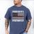 Proud Dad Of a Firefighter Fireman Parent Men's Comfort Colors T-Shirt Blue Jean