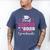 Proud Godmother Of 5th Grade Graduate 2025 Family Graduation Men's Comfort Colors T-Shirt Blue Jean