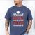 Proud Grandma Of A 2026 Graduate Class Of Graduation Men's Comfort Colors T-Shirt Blue Jean