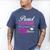 Proud GRANDMA Of A Class 2019 Senior Graduation Men's Comfort Colors T-Shirt Blue Jean