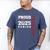 Proud Grandma Of A Class Of 2025 Senior Graduation 25 Men's Comfort Colors T-Shirt Blue Jean