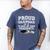 Proud Grandma Graduation Class Of 2018 Graduate Men's Comfort Colors T-Shirt Blue Jean