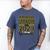 Proud Grandpa Of A 2023 Graduate Graduation Men's Comfort Colors T-Shirt Blue Jean