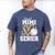 Proud Mimi Of A 2026 Senior Baseball Graduation Leopard Men's Comfort Colors T-Shirt Blue Jean