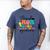 Proud Mom Class Of 2025 Kindergarten Graduate Graduation Men's Comfort Colors T-Shirt Blue Jean