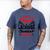 Proud Mom Of a Lacrosse Senior 2022 Graduation Men's Comfort Colors T-Shirt Blue Jean
