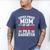 Proud Mom Of PhDaughter PhD Degree Graduate Graduation Men's Comfort Colors T-Shirt Blue Jean