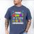 Proud MOMMY Of a 2025 Preschool Graduate Graduation Men's Comfort Colors T-Shirt Blue Jean