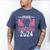 PROUD MUM OF A Pre-K GRAD 2024 Pre-K Graduation 2024 Mom Men's Comfort Colors T-Shirt Blue Jean