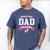 Proud New Dad Its A Girl Baby Gender Announcement Men's Comfort Colors T-Shirt Blue Jean