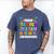 Proud SISTER Of a 2025 Kindergarten Graduate Graduation Men's Comfort Colors T-Shirt Blue Jean