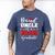 Proud Uncle Of A 2026 Graduate Senior Family Graduation Men's Comfort Colors T-Shirt Blue Jean