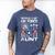 Proud US Air Force Aunt Flag Air Force Graduation Aunt Tee Men's Comfort Colors T-Shirt Blue Jean