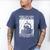 PROUDLY ANTI-SOCIAL MEMBER OF THE Introverted Book Club Men's Comfort Colors T-Shirt Blue Jean