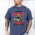 Puerto Rican Dad Idea For Men & Papá Boricua Coqui Frog Men's Comfort Colors T-Shirt Blue Jean