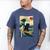 Pug Japanese Kanagawa Wave Surfing Japan Mom Dad Kids Men's Comfort Colors T-Shirt Blue Jean