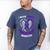 Purple In Memory Of My Daughter Pancreatic Cancer Awareness Men's Comfort Colors T-Shirt Blue Jean