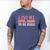 I Put My Book Down To Be Here Book Lover Book Nerd Men's Comfort Colors T-Shirt Blue Jean