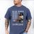 Queen Masters Degree Graduation Educated Melanin Grad Men's Comfort Colors T-Shirt Blue Jean