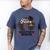 Queen Masters Degree Graduation Social Work MSW MPH Men's Comfort Colors T-Shirt Blue Jean