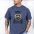 Raccoon Graduation Men's Comfort Colors T-Shirt Blue Jean