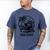 Raccoon Reading Books Summer Humor Trash Reader Men's Comfort Colors T-Shirt Blue Jean