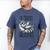 Racoon Reading Spicy Smutty Book Booktok I Read Trashy Books Men's Comfort Colors T-Shirt Blue Jean