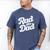 Rad Like Dad Kids Fathers Day Men's Comfort Colors T-Shirt Blue Jean